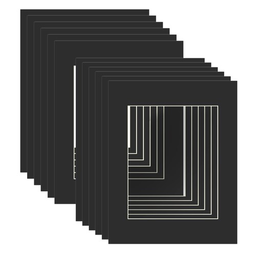 11x14 black picture mats with - mats,